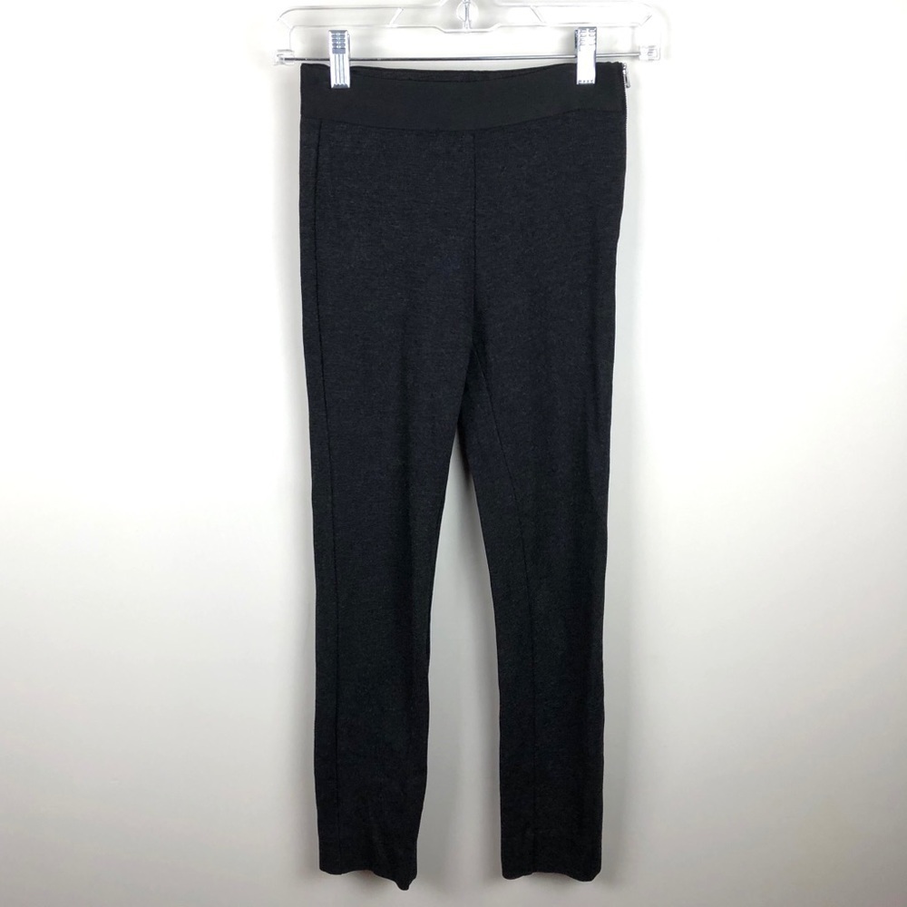 Everlane The Stretch Ponte Skinny Pant Dark Grey 0